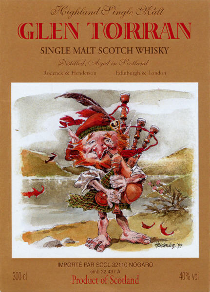 Etiquette de Whisky par Ren Hausman