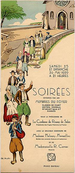 Programme de soirée