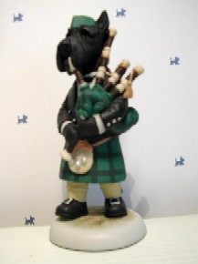 Scottish terrier cornemuseux