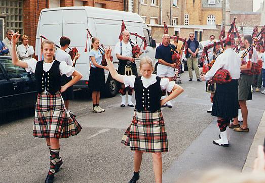 Pipe band Red Hackle
