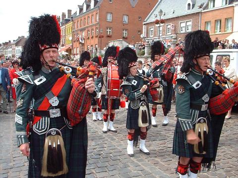 Red Hackle Pipe band