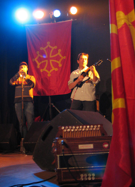 Diego Vasserot, trompette et Mario Poletti, mandoline