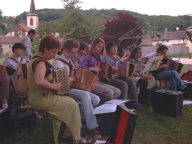Accordéons diatoniques à Socourt