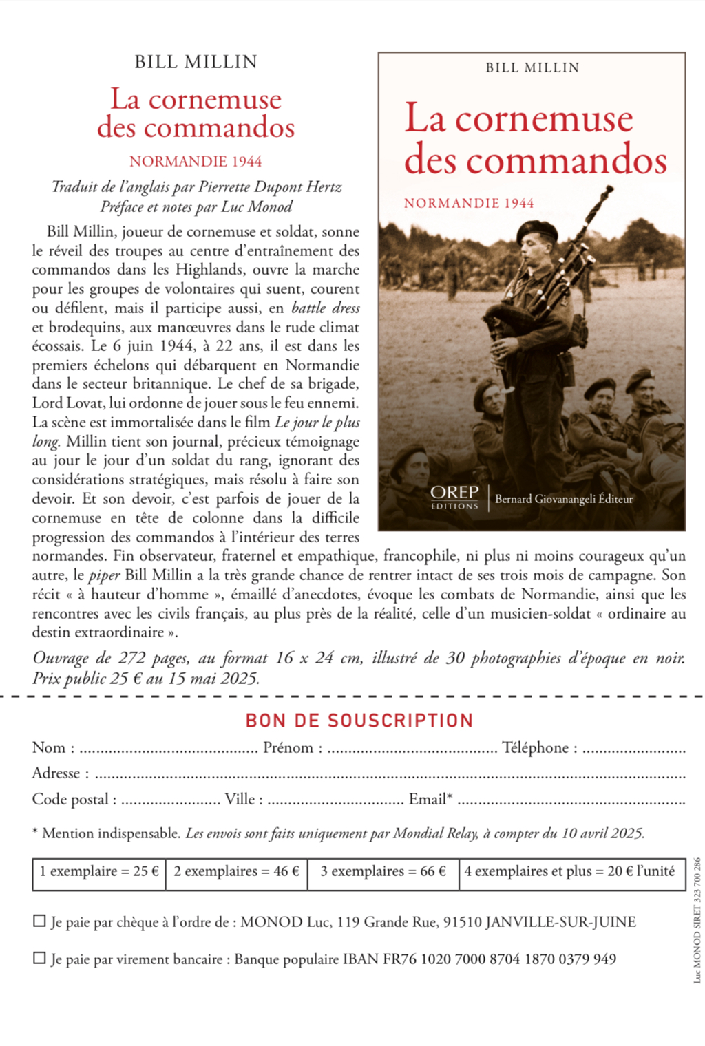 Souscription
                                                          Bill Millin