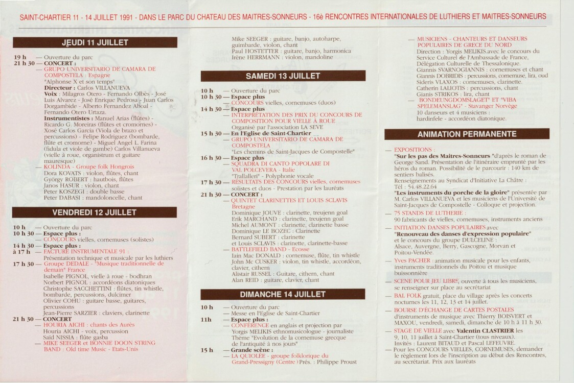 Prgramme1991 verso