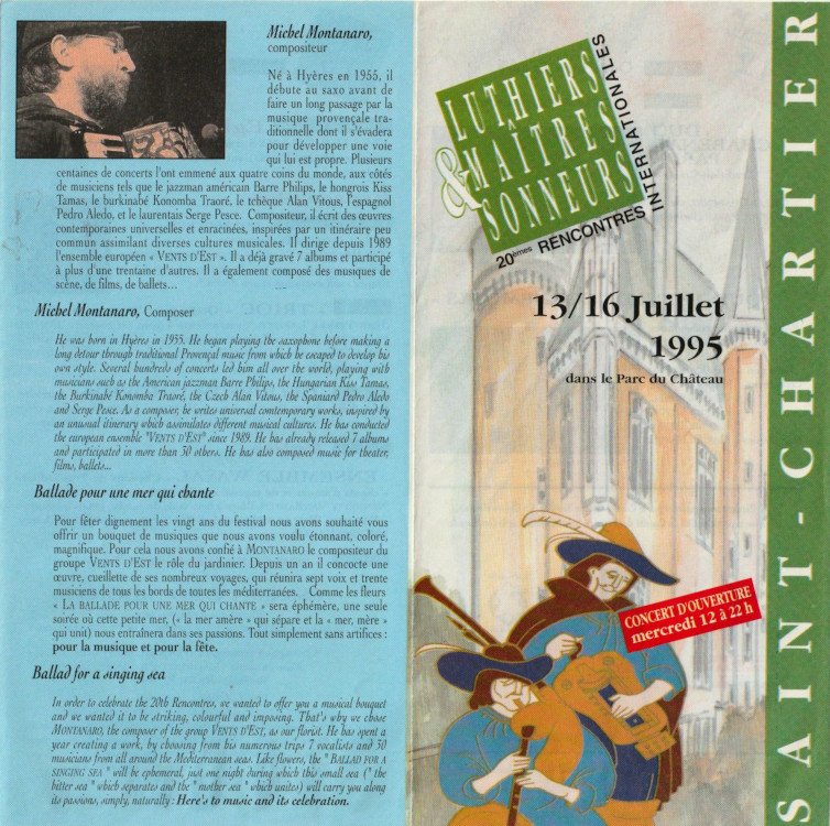 Programme
              Saint-Chartier 1995 p1