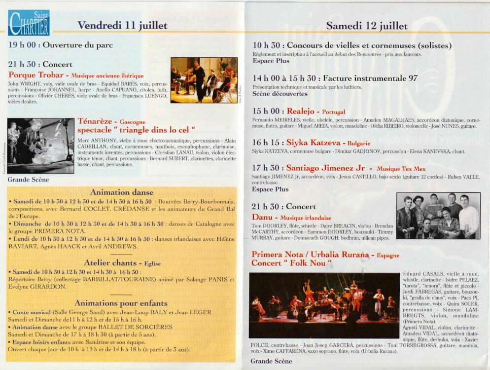 Programme 1997 page 3