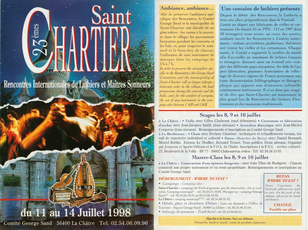 Programme 1998 page 1