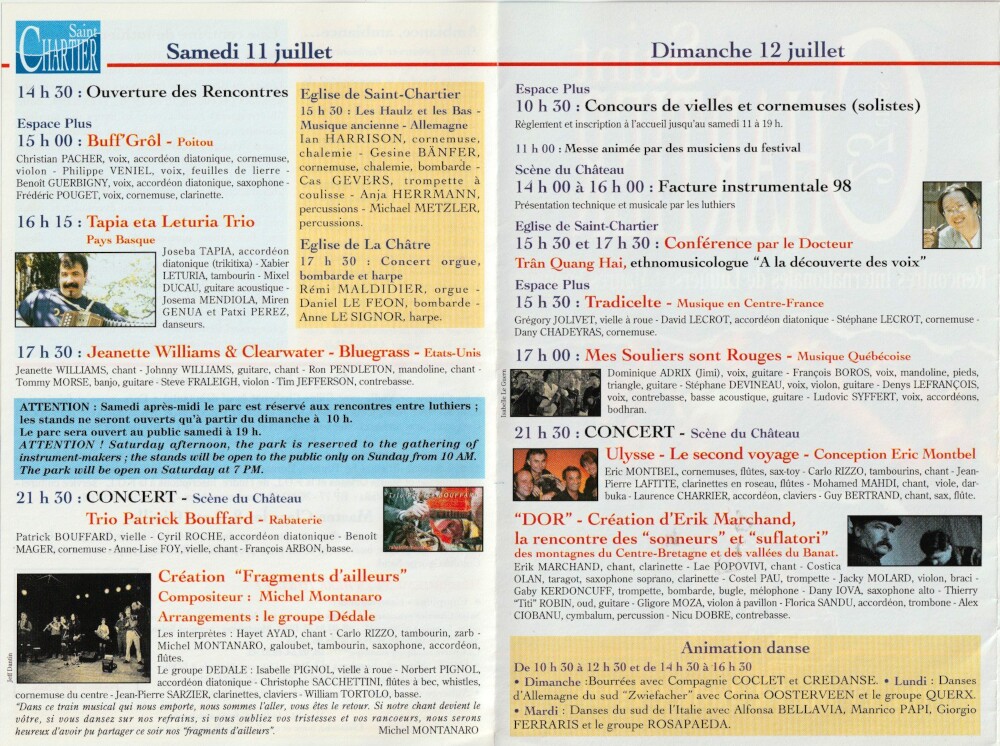 Programme 1998 page 3