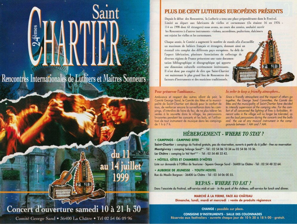 Programme 1999 page 1