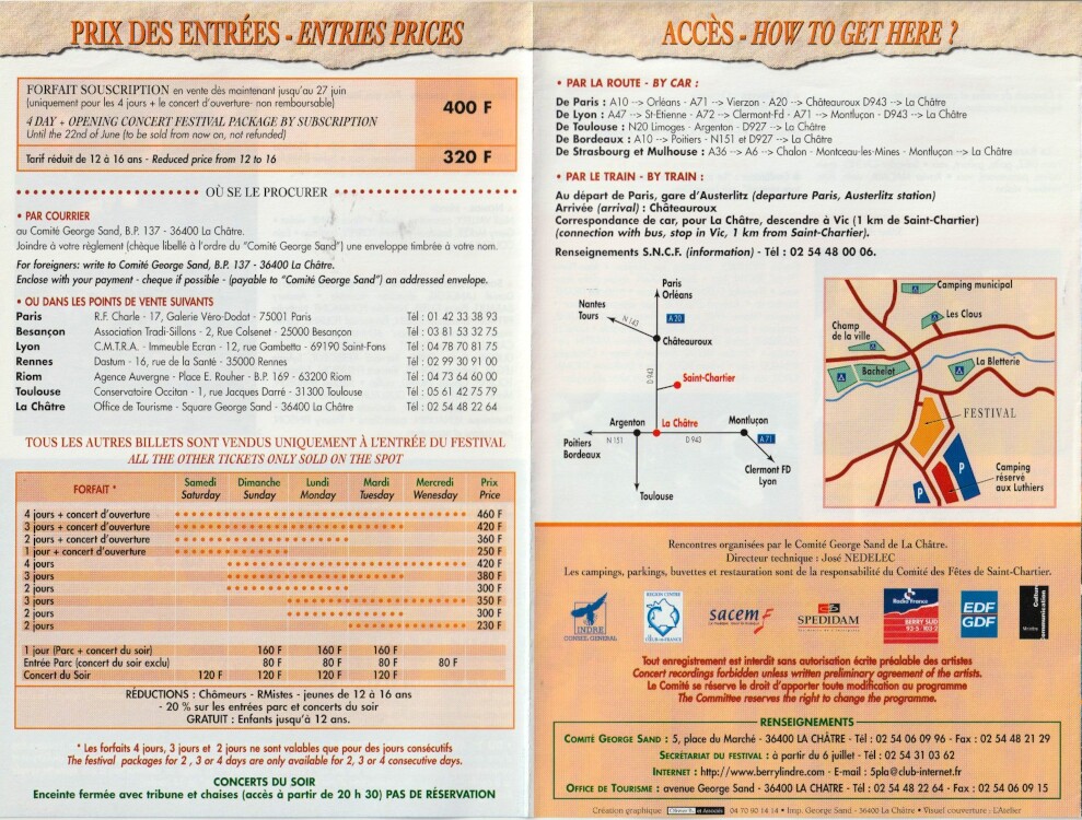 Programme 1999 page 2