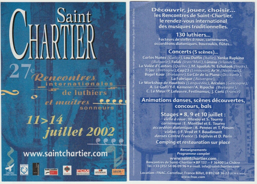 Avant programme 2002