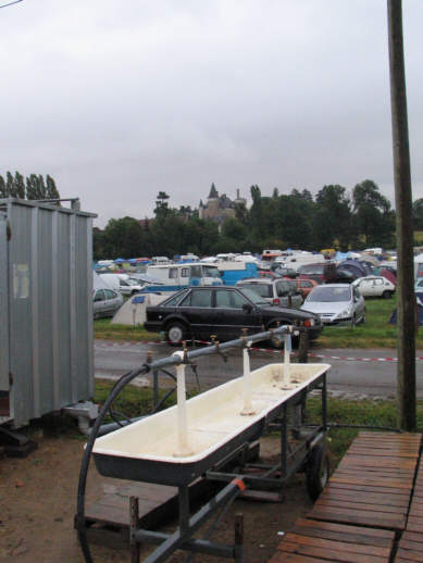 Les lavabos du camping