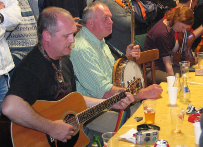 Session irlandaise au bistrot de Saint-Chartier