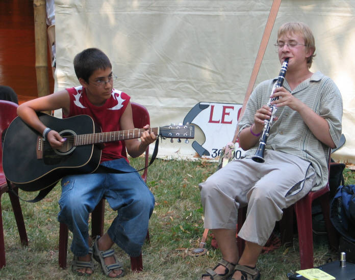 guitare et clarinette