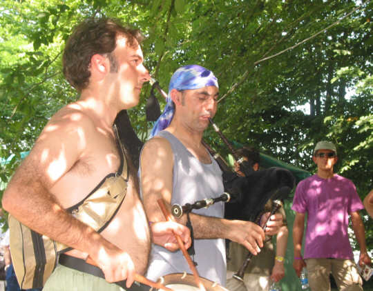 gaita asturienne et tambour